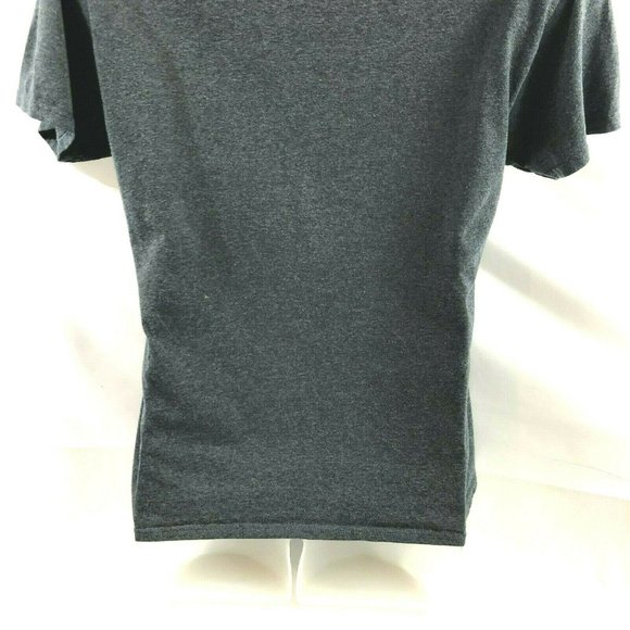 Zombie Response Team Pullover T Shirt Top Medium Gray Fruit of Loom Short Sleeve - Picture 7 of 9